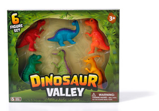 Thumbnail 1: Brooklyn Lollipop 6 Pc Dinosaur Valley Set 