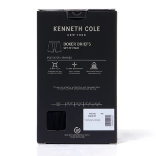 Thumbnail 2: Kenneth Cole Men's 4 Pk Flex Comfort Performance Boxer Briefs 