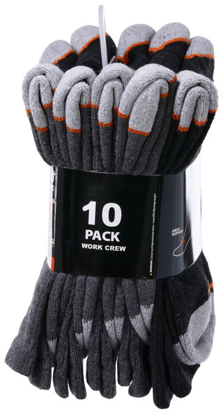 Thumbnail 2: Superbilt Men's 10 Pk Work Crew Socks 