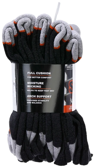 Thumbnail 2: Superbilt Men's 10 Pk Work Crew Socks 