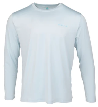 Thumbnail 1: Anglr Men's Long Sleeve Performance Flag & Bass Shirt 