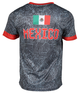 Thumbnail 3: SECONDARY Men's Short Sleeve Mexico Soccer Shirt 
