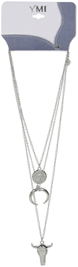 Thumbnail 1: YMI Layered Western Pendant Necklace  