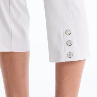 Thumbnail 3: Rafaella Women's Button Detail Capris 