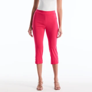 Thumbnail 1: Rafaella Women's Button Detail Capris 