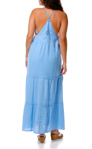 Thumbnail 2: O'Neill Juniors' Lisbon Halter Maxi Dress  