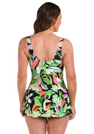 Thumbnail 2: Maxine of Hollywood Women's Princess Swimdress 