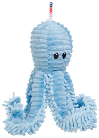 Thumbnail 1: Petlou 14 in Blue Bay Octopus Pet Toy 