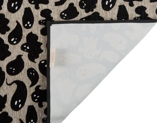 Thumbnail 2: RACHEL ASHWELL 27" x 45" Ghost Chenille Jacquard Halloween Rug 