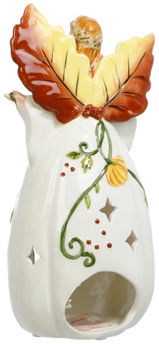 Thumbnail 2: BLUE SKY Harvest Angel Tealight Candle Holder 