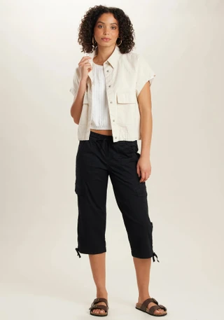 Thumbnail 3: SUPPLIES BY UNIONBAY Women's Harriet Crop Pants 