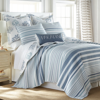 Thumbnail 3: Levtex Home Levtex Home Truro Reversible Quilt Set 