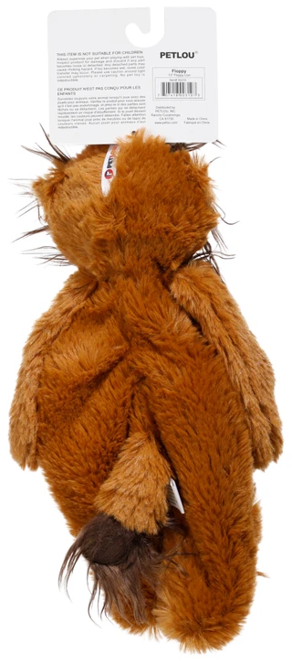 Thumbnail 2: Petlou 12 In Floppy Lion Dog Toy 