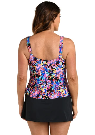 Thumbnail 3: Maxine of Hollywood Women's Faux Swim Skirtini 