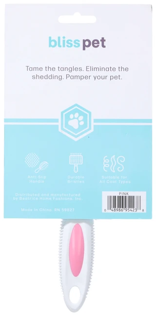Thumbnail 2: Bliss Pet Self-Cleaning Bristle Brush 