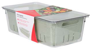 Thumbnail 1: Frigidaire Fruit & Vegetable Bin w/ Lid 