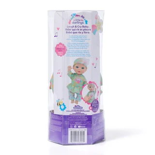 Thumbnail 2: New Adventures Little Darlings Laugh & Cry Baby with Sounds 