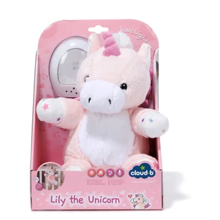Thumbnail 1: CLOUD B Love Light Buddies Lily The Unicorn 
