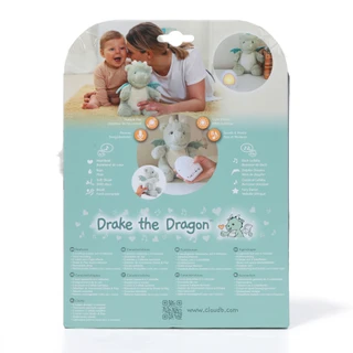 Thumbnail 2: CLOUD B Love Light Buddies Drake the Dragon 