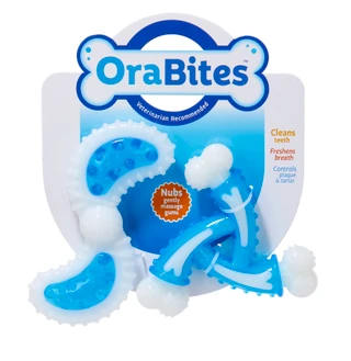 Thumbnail 1: OraBites 2 Pk Teeth-Cleaning Dog Toys 