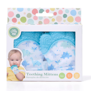 Thumbnail 1: Little Me 2 Pc Teething Mittens Set 