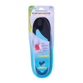 Thumbnail 1: Aerosoles Men's Plantar Fasciitis Replacement Insoles 