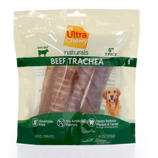 Thumbnail 1: Ultra Chewy 3 Ct Beef Trachea Dog Treats 