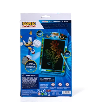 Thumbnail 2: Brooklyn Lollipop Sonic The Hedgehog Rainbow LCD Drawing Board 