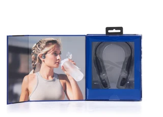 Thumbnail 2: Reebok Bone Conduction Wireless Headphones w/ Digital Display 