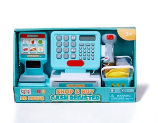 Thumbnail 1: Brooklyn Lollipop 20 Pc Shop & Buy Cash Register Toy 