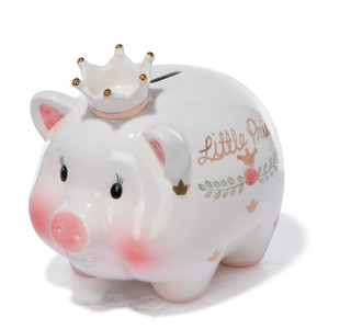 Thumbnail 1: BLUE SKY Little Princess Mini Piggy Bank 