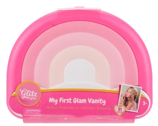 Thumbnail 1: Glitz Girlz 31 Pc My First Glam Vanity Playset 