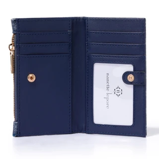 Thumbnail 3: Nanette Lepore Amie Logo Slim Bifold Wallet with ID Window & Zippered Pouch 