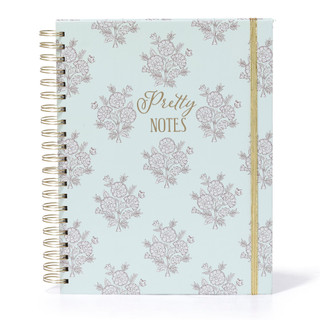 Thumbnail 1: Posh + Pop Floral Print Hardcover Notebook 
