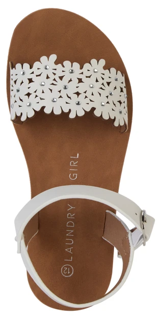 Thumbnail 2: Laundry Girl Girls Floral Band Sandals 