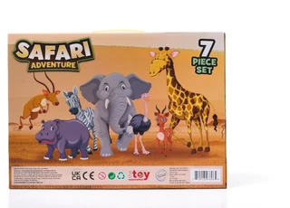Thumbnail 2: Brooklyn Lollipop 7 Pc African Savanna Safari Adventure Play Set 