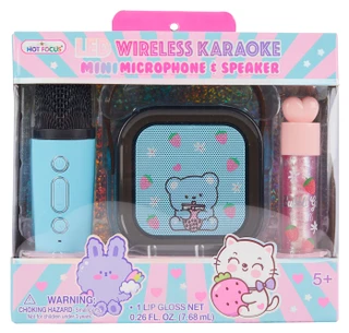 Thumbnail 1: HOT FOCUS Wireless Karoke Microphone & Speaker 