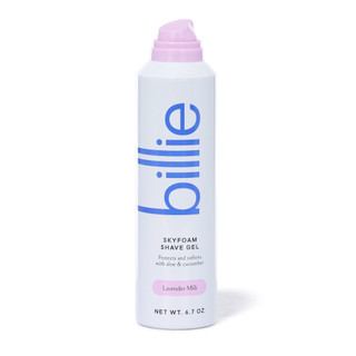 Thumbnail 1: Billie 6.7 oz Lavendar Milk Skyfoam Shave Gel 