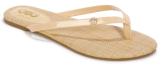 Thumbnail 1: Guess Women's Logo Band Flip Flops 
