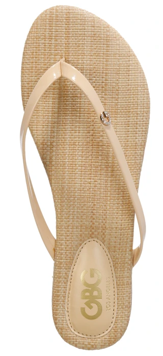 Thumbnail 3: Guess Women's Logo Band Flip Flops 