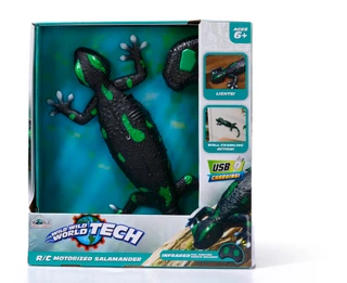 Thumbnail 1: Brooklyn Lollipop Remote Control USB Motorized Salamander with Lights 