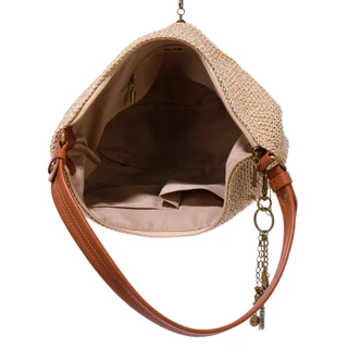 Thumbnail 3: THE SAK Hand-Crocheted Sequoia Zippered Hobo Bag with Charm 