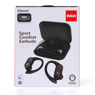 Thumbnail 1: RCA Wireless Sport Comfort Earbuds 