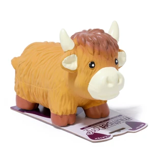 Thumbnail 1: Multipet Latex Highland Cow Dog Toy 