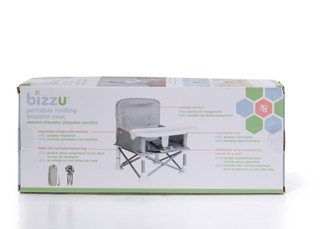 Thumbnail 2: Bizzu Portable Folding Booster Seat 