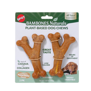 Thumbnail 1: Spot 2 Pk Plant-Based Dog Chews 
