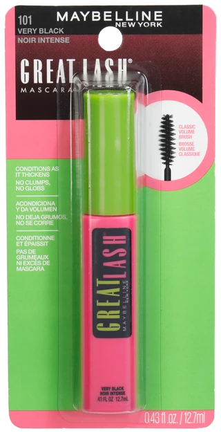 Thumbnail 1: Maybelline Very Black Great Lash Mascara 