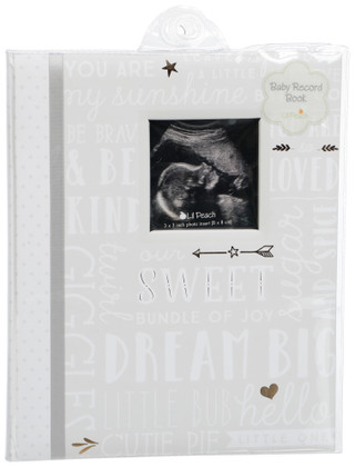 Thumbnail 1: Pearhead Lil Peach Baby Record Book 