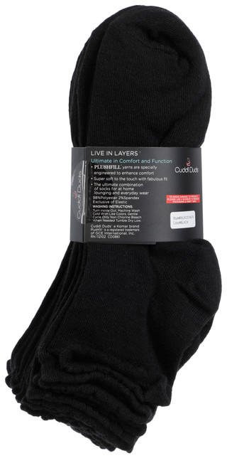 Thumbnail 2: Cuddl Duds 6 Pk Women's Scalloped Ankle Socks  