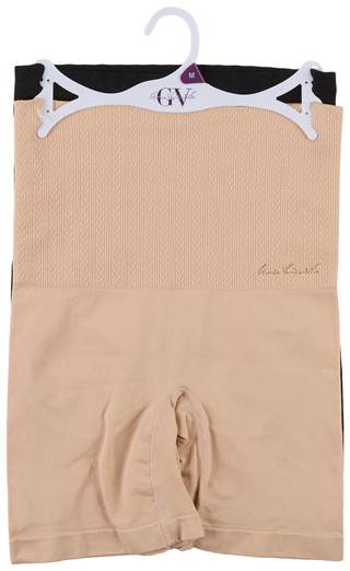 Thumbnail 1: Gloria Vanderbilt Women's 2 Pk High-Rise Thigh Shaper 